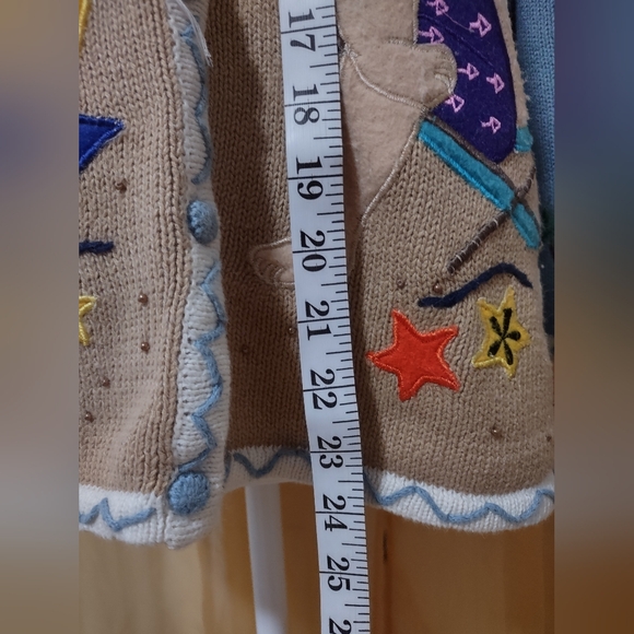 Coastal Christmas Santa Sweater. Size Small. - Picture 8 of 8